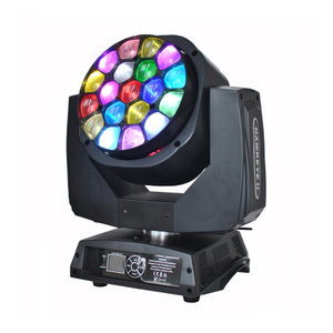 19pcs 15W RGBW Zoom Moving Head Dyeing Light FD-LM1915B