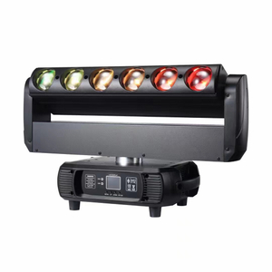 6x60w RGBW 4 in 1 double face pixels zoom strobe LED moving light FD-LM660