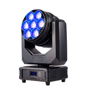 7x40W Zoom RGBW LED Zoom Wash Stage Moving Head Light FD-LM740