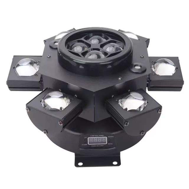 6 Arm Bee-eye Laser Head-shaking Dj Lights Moving Heads for Stage FD-ML150