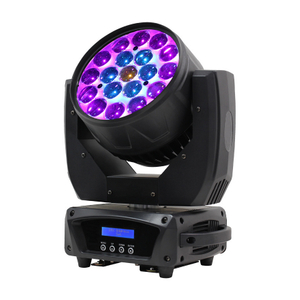 Zoom 19pcs 15w Moving Head Wash Lighting RGBW for Disco Club FD-LM1915